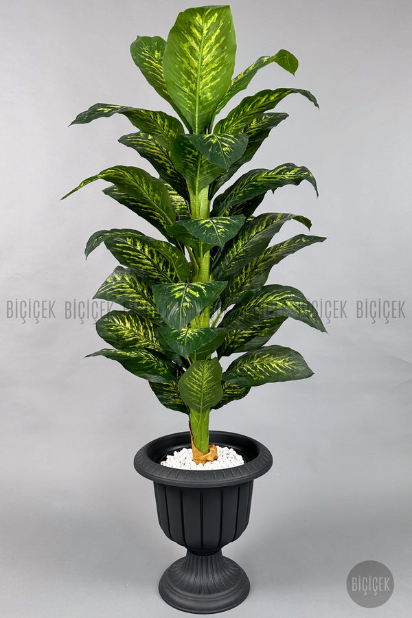 Yapay Di̇fenbahya 200 Cm Antresi̇t Nergi̇s Saksıda