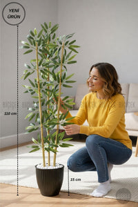 Bambu Ağaci 110 Cm 3 Gövdeli