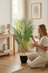 100 Cm Areka Ağaci 3 Gövdeli