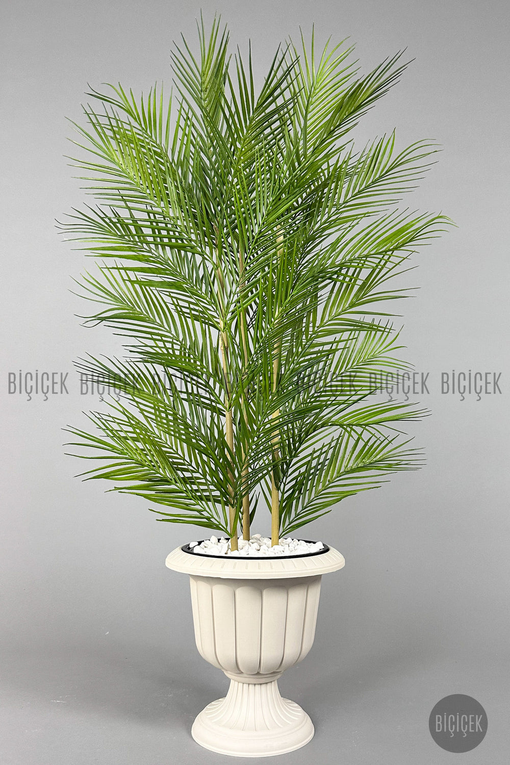 Yapay Areka Palmiyesi 130 Cm 33 Yaprak Nergis Saksıda