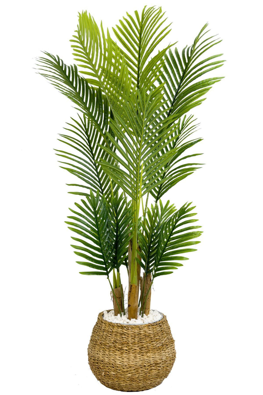 Yapay Areka Palmiyesi 130 Cm Geoit Hasir Saksıda