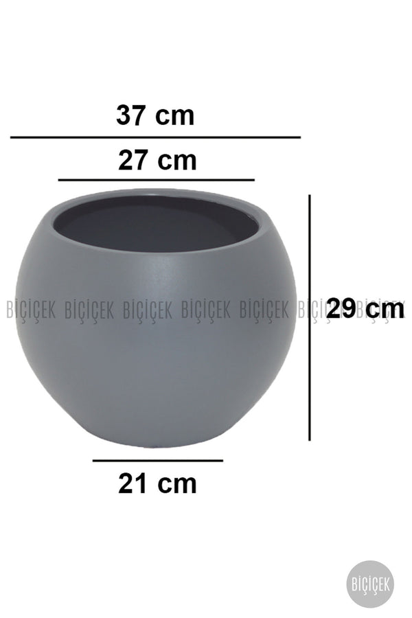 Küre Saksı 37 Cm