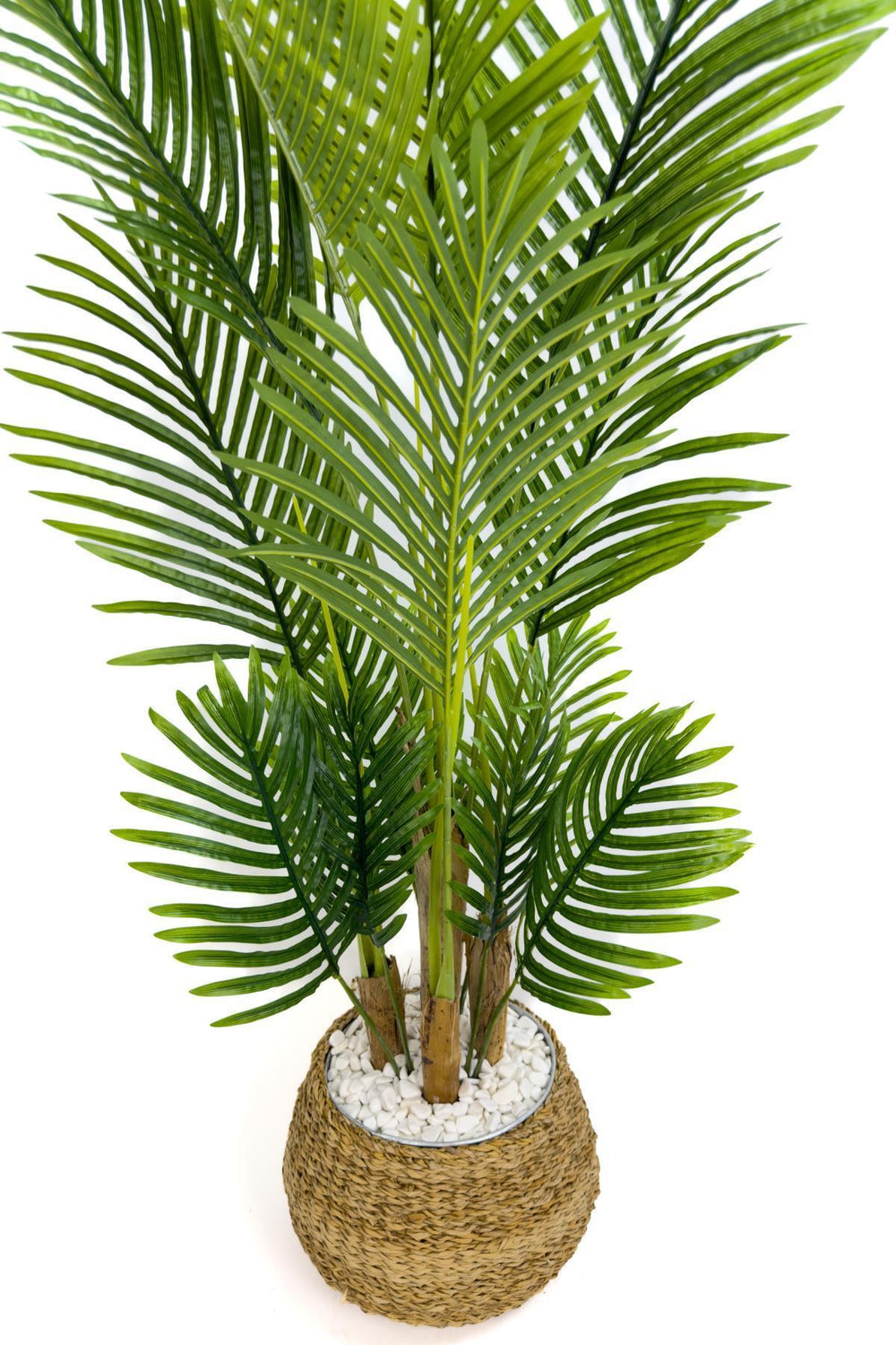 Yapay Areka Palmiyesi 130 Cm Geoit Hasir Saksıda
