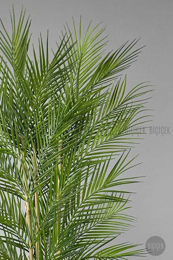 Yapay Areka Palmiyesi 150 Cm 33 Yaprak Kumsal Saksıda