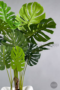 Yapay Monstera Ağacı Deve Tabani 170 Cm Lale Saksıda