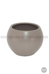 Küre Saksı 51 Cm Mocha