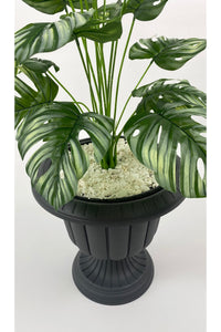 Yapay Monstera Deve Tabani 70 Cm Nergis Saksıda